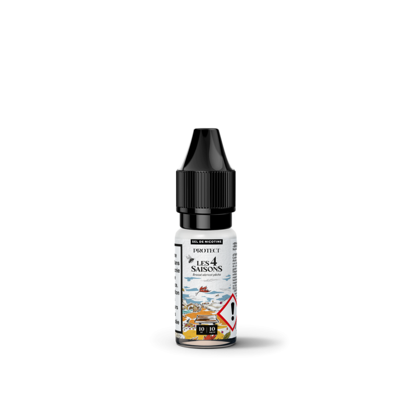 Les 4 Saisons - Brassé Abricot Pêche sel de nicotine - Protect